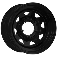 Extreme Steel Wheel 16x7" 5/139.7 13N Black 110.1cb fits 4x4 Suzuki Vitara Jimny