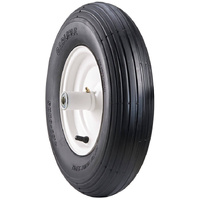 Carlisle 4.80-8 2 Ply TL Wheelbarrow Rib Tyre Lawn Garden Spreader Cart Trade