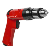 Chicago Pneumatic CP1114R40 3/8" Reversible Heavy Duty Pistol Grip Drill
