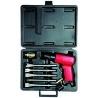 CP7111HK Pistol Grip Chipping Hammer CP7111H In A Carry Case Includes 5 Chisels