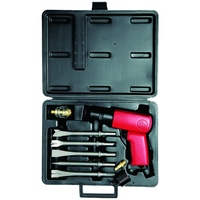 CP7111HK Pistol Grip Chipping Hammer CP7111H In A Carry Case Includes  5 Chisels