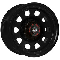 Extreme 4x4 Steel Wheel D-Locker 17x8 6/139.7 0P Black Imitation  R17 106.1 +Cap