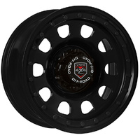 Extreme 4x4 Steel Wheel D-Locker 17x8 6/139.7 0P Black Imitation  R17 106.1 +Cap