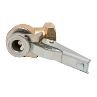 Haltec CH-315-0P Ball Foot Air Chuck Spring with Clip 3/4" Hex 1/4" NPT Female