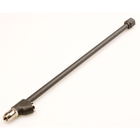 Haltec CH355-LO Dual Foot Lock On Air Chuck 14" Long 1/4" Fem NPT Thread Black