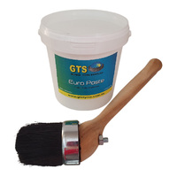 GTS Premium Tyre Mounting Euro Paste Wax 1L w/ Wooden Brush Germany GTSR12389WW