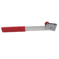 Tubeless Valve Stem Puller Installation Tool Red with Aluminium Handle Clamp On