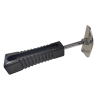 GTS Tyre Repair Hoe Style Inner Liner Scraper for Puncture Repair Black Handle