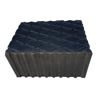 Rubber Load Pad/Rubber Block 80mm Thick For Use With Hoist & Scissor Lifts