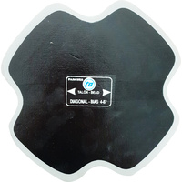 TG 1x Bias Ply Reinforced Tyre Patch 178 x 178mm, 4 Ply Made In Argentina TG4-07