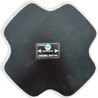 TG 1x Bias Ply Reinforced Tyre Patch 228 x 228mm, 6 Ply Made In Argentina G6-09