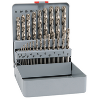 Alpen 25pcs HSS Pro Jobber Drill Bit KM25 Set - High Speed Steel 00001103211