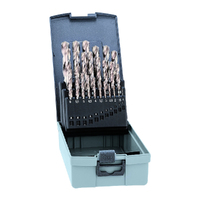 Alpen 25pc HSS Pro KP25 Drill Bit Split Point High Speed Steel Twist 00001103251