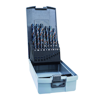 Alpen 25pcs HSS Sprint Master Drill Bit KP25 Set - High Speed Steel 00008123211