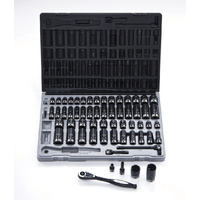 DUAL ACTION 59PCE 6PT 3 8 Dr METRIC SAE IMPACT SOCKET SET 10145901
