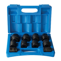 Action 10pc 3/4" Dr 1"- 1-5/8" 6pt Imperial Standard Impact Socket Set 600401001