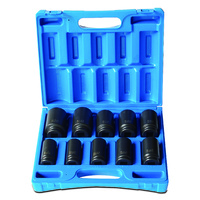 Action 10pc 3/4" Dr 1" to 1-5/8" 6-pt Imperial Deep Impact Socket Set 600421001