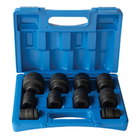 Action 10pc 3/4" Dr 21mm to 46mm 6pt Metric Standard Impact Socket Set 601401002