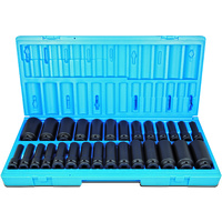 Action 28pc 1/2" Dr 10-32mm 6-pt Metric & Imperial Deep Impact Sockets 605222801