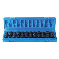 Action 12pc 3/8" Dr 6-pt Imperial Universal Standard Impact Socket Set 622101201
