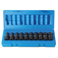 Action 10pc 3/8" Drive Metric Universal Standard Impact Socket Set 623101001