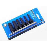 Action 6pc 3/8" Drive M6 - M16 55mm Length Triple Square Driver Set 652160601