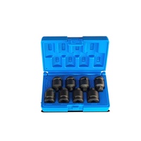 Action 8pc 1/2"Drive 4pt Metric Male Pipe Plug Impact Steel Socket Set 698420801