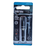 Suretorq Magnetic Bit Holder 1/4" Hex Male to 1/4" Hex Female 57mm 0162-0102