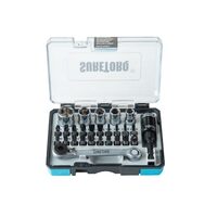 Suretorq 27 Piece Mini Ratchet Wrench & Drive Accessory Set Automotive 0410-2703