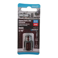 Suretorq Impact Bolt & Nut Extractor Socket 5/16" 8mm x 3/8" SQ Drive 04400102