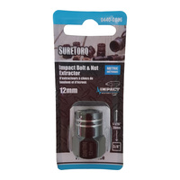 Suretorq Impact Bolt & Nut Extractor Socket 12mm x 3/8" Square Drive 04400106