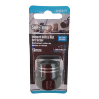 Suretorq Impact Bolt & Nut Extractor Socket 17mm x 3/8" Square Drive 04400111