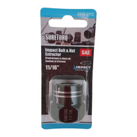 Suretorq Impact Bolt & Nut Extractor Socket 11/16" x 3/8" Square Drive 04400112