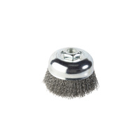 Union Crimped Wire Cup Brush For Angle Grinder High Carbon Steel CC-34 1213412