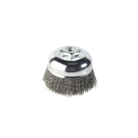 Union Crimped Wire Cup Brush For Angle Grinder 316 Stainless Steel CCS34 1213432