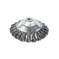 Union Twist Knot Bevel Dish Brush for High Speed Angle Grinder KVS-54 4338492
