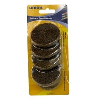 Union 5pc Abrasive Fibre Disc Quick Loc 80 Grit 50mm Brown WSP-20G3 5182122