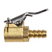 Jamec Pem Single Straight Clip-On Chuck Hose Barb Non-Sealing Air Chuck 03.2600