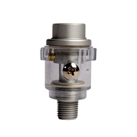 Jamec Pem 1/4" BSP Mini Oiler Brass Fit w/ Polycarbonate Bowl Material 06.2207