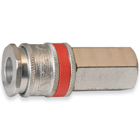 Jamec Pem Coupling 1/4" BSP Female Thread Auto Srs 1 Touch - Ryco Equiv. 09-0920