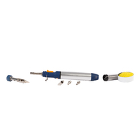 Jamec Pem Command Solder 8pc Slimline Soldering Iron Blow Torch Butane 207045