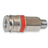 Jamec Pem Coupling 1/4" & 3/8" BSP Male Thread Auto Srs One Touch - Ryco Equiv.