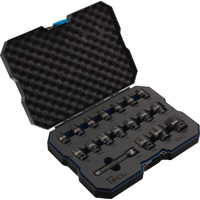 PCL 17pc 1/2" 10mm-32mm 6pt Drive Premium Impact Socket Set Workshop - APA10