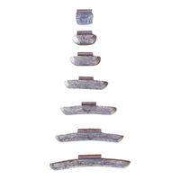 GTS 140 Mixed Steel Rim Car Clip On Wheel Balance Weights AUS Made Lead Set