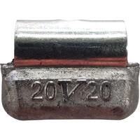 GTS 100x20g Alloy Rim Car Clip On Wheel Balance Weights Australian Made Lead