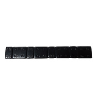 GTS Stick-On Wheel Balance Weights Black - 5/10 Gram Steel Fe - Box/ 100 Strips