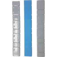 GTS Stick-On Wheel Balance Weights Grey - 5/10 Gram Steel Fe - Box/ 100 Strips