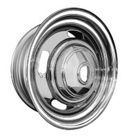Extreme 15x6" 114.3/120.65 6P Steel Wheel fits Monaro Falcon Chrome Rallye 81cb