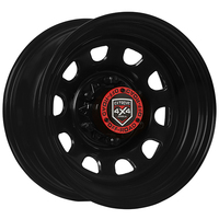 Extreme 4x4 Steel Wheel D-hole 16x8 6/139.7 20P Black 106.1 fit Hilux Triton Cap