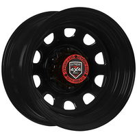 Extreme 4x4 Steel Wheel D-hole16x8 6/139.7 23N Black 110.1 suits Nissan Patrol